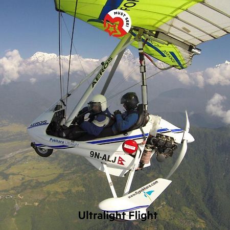 Spot On 445 New Hotel Natureland Pokhara Exteriör bild