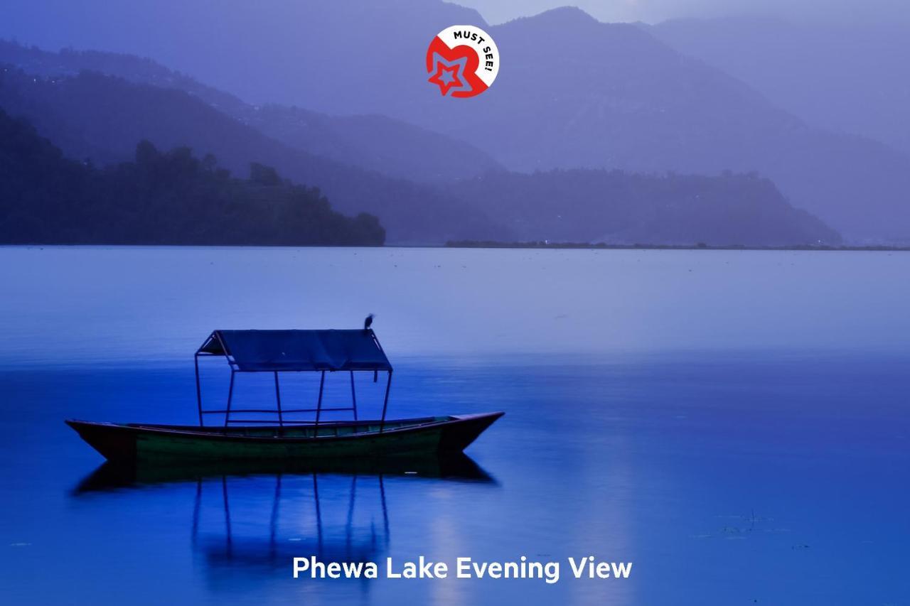 Spot On 445 New Hotel Natureland Pokhara Exteriör bild